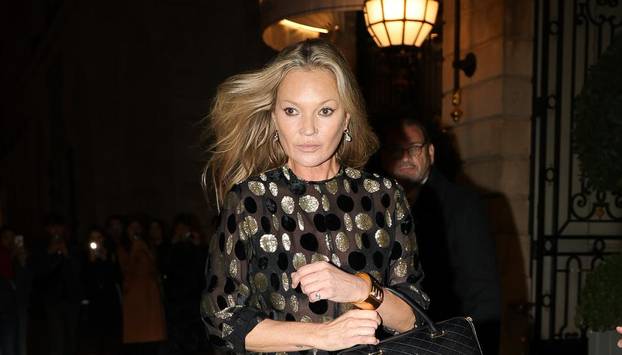 Kate Moss And Lila Moss Step Out To Celebrate Lila's Birthday In Paris - 29 Sep 2024