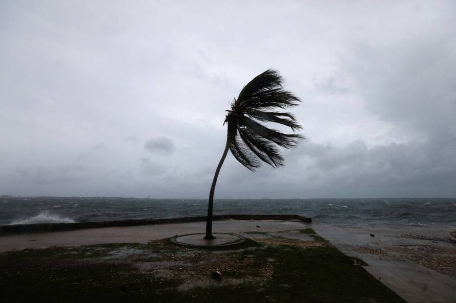 Hurricane Melissa approaches, in Jamaica