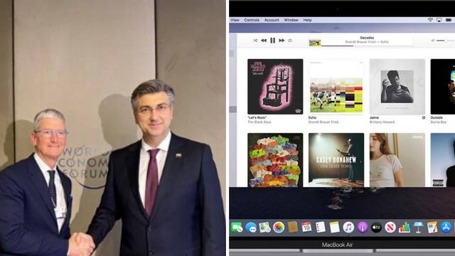 Plenković se hvali na Twitteru: 'Apple Music dobro došli u RH'