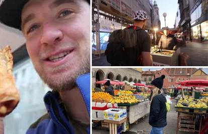 Poznati Amerikanac u Zagrebu: Sa sestrama je isprobavao našu hranu, prvi put kušali kestene