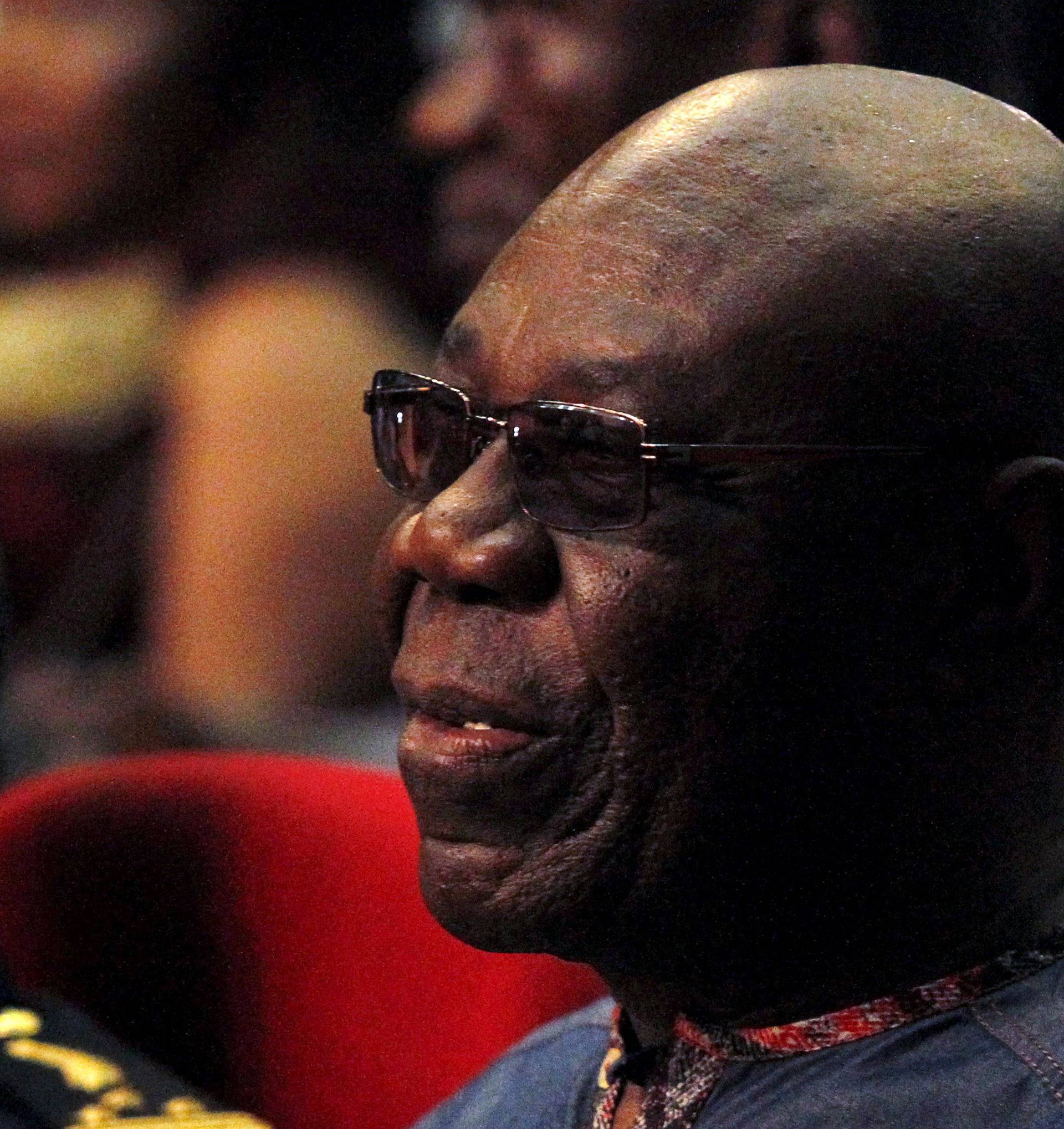 Cameroonian saxophonist Dibango attends 9th edition of MASA in Abidjan