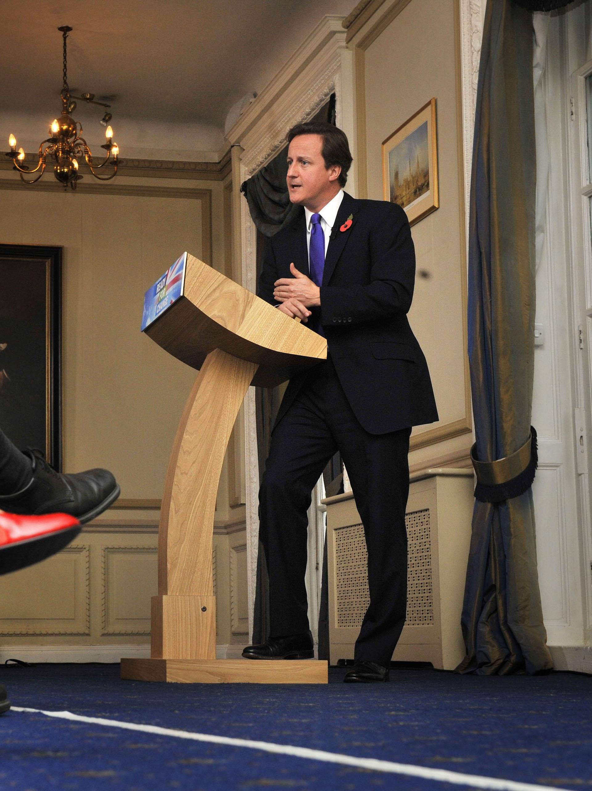 David Cameron press conference
