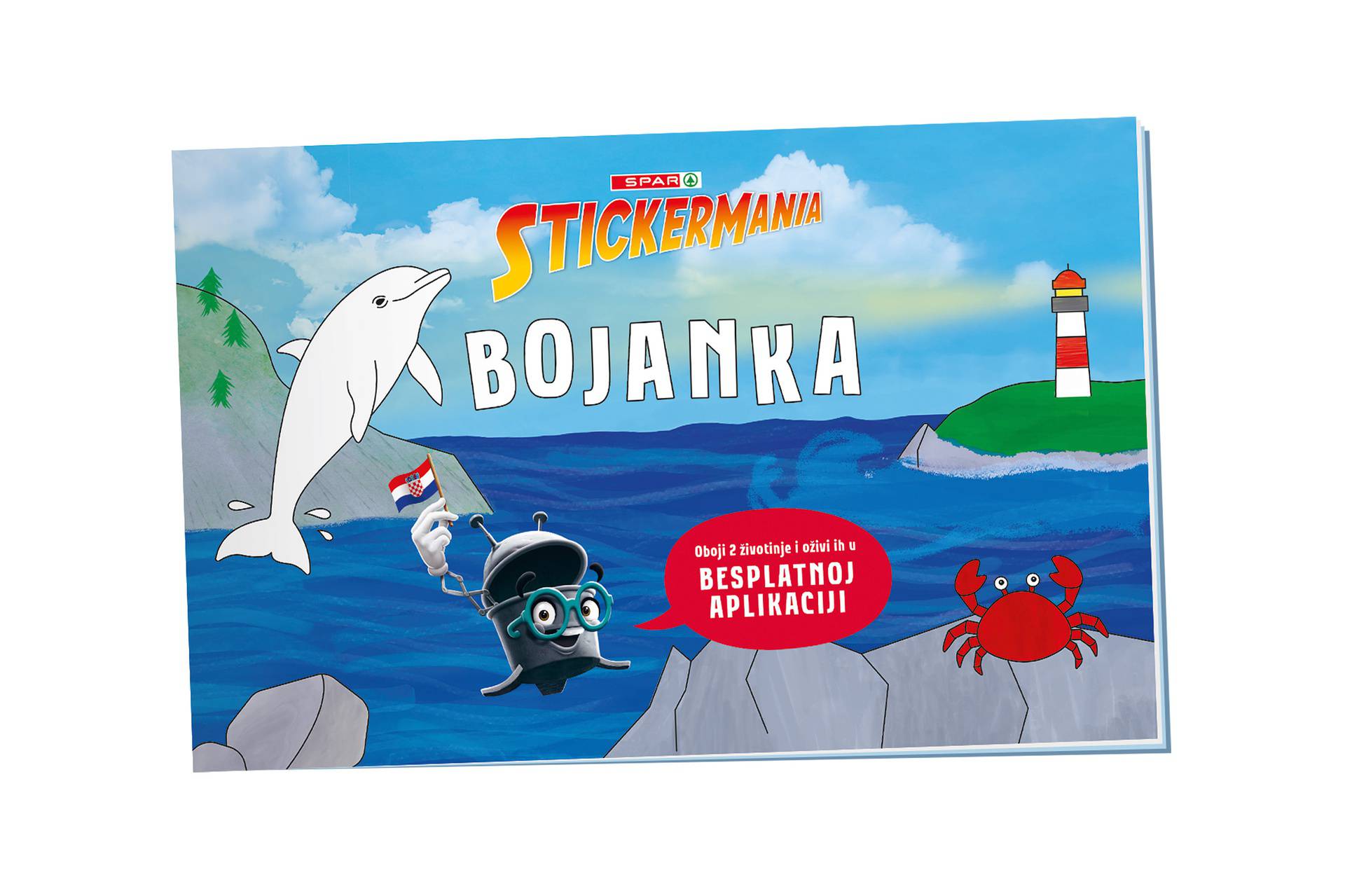 Nova STICKERMANIJA educira i upoznaje djecu s ljepotama Hrvatske