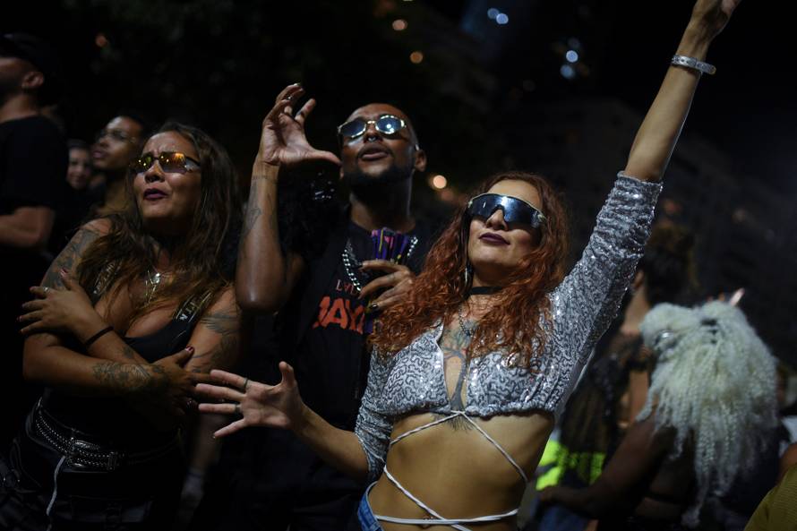 Lady Gaga's open concert at Copacabana beach in Rio de Janeiro