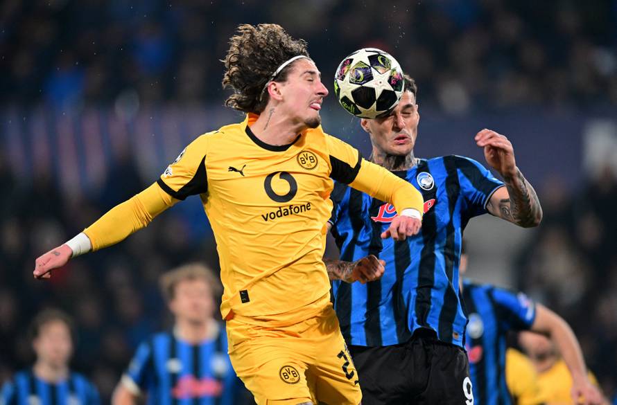 UEFA Champions League - Play Off - Second Leg - Atalanta v Borussia Dortmund