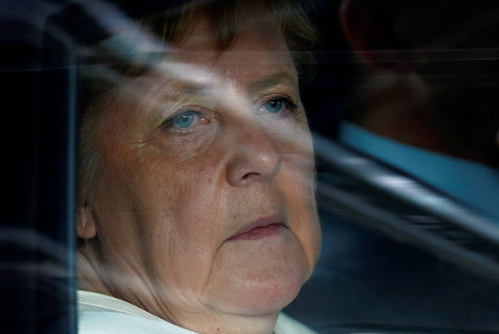German Chancellor Merkel arrives at a EU leaders summit in Brussels