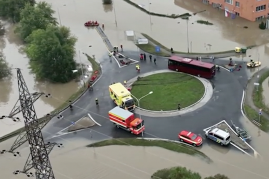 Češki grad Ostrava potopljen, grad Litovel evakuiran nakon poplave