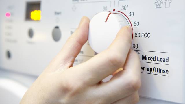 Savjet za uštedu energije: Robu perite na nižim temperaturama