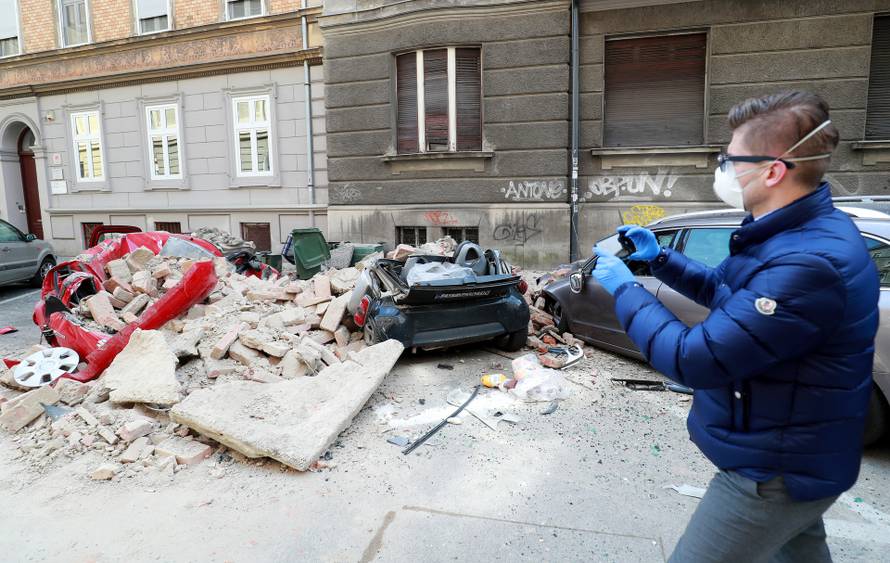 Državni vrh obišao centar Zagreba u kojem su najveća oštećenja nakon potresa