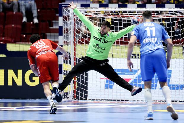 Malmo: Hrvatska protiv &Scaron;vicarske u drugom krugu EHF Europskog prvenstva