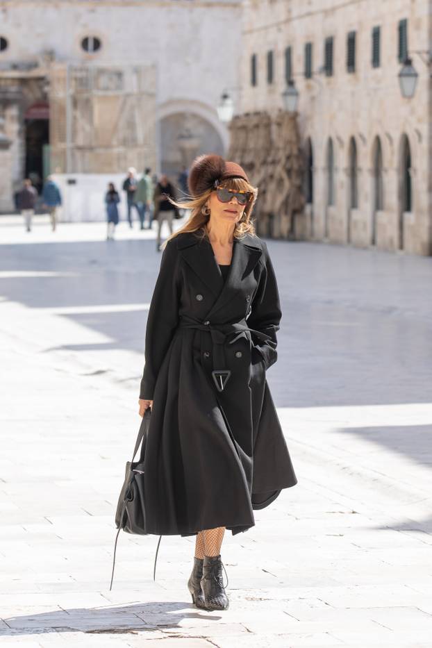 Đurđa Tedeschi prošetala Dubrovnikom