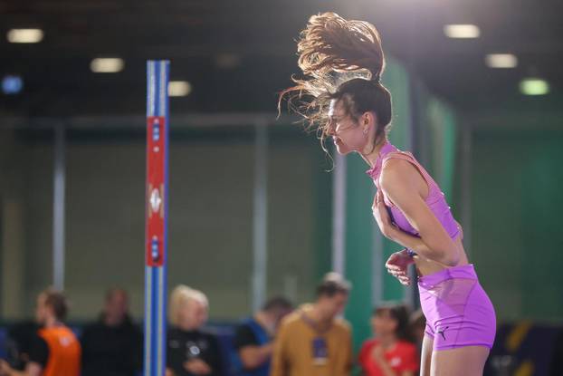 Angelina Topić pobijedila je u natjecanju u skoku u vis na 75. Hanžekovićevom memorijalu u Zagrebu