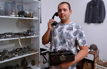 Antonio ima 16 godina i zavidnu kolekciju starina: 'Imam preko 1000 povijesnih predmeta'