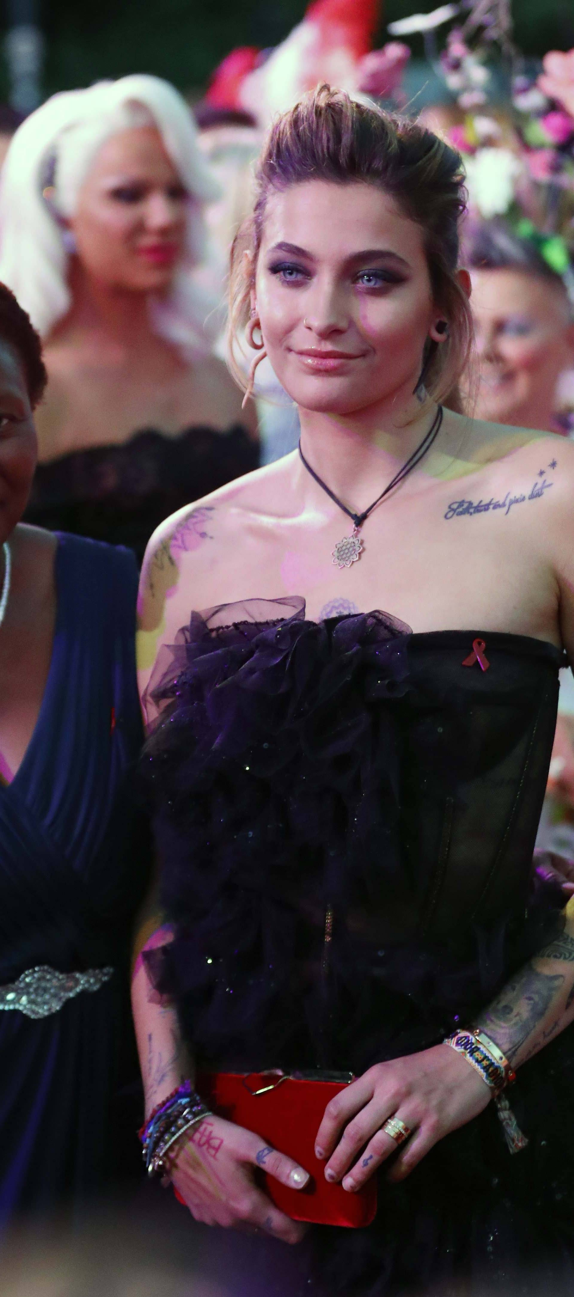 Paris Jackson arrives for the opening ceremony of the 25th Life Ball in Vienna