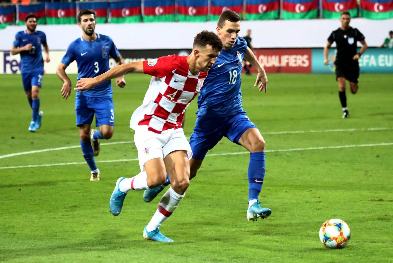 Euro 2020 Qualifier - Group E - Azerbaijan v Croatia