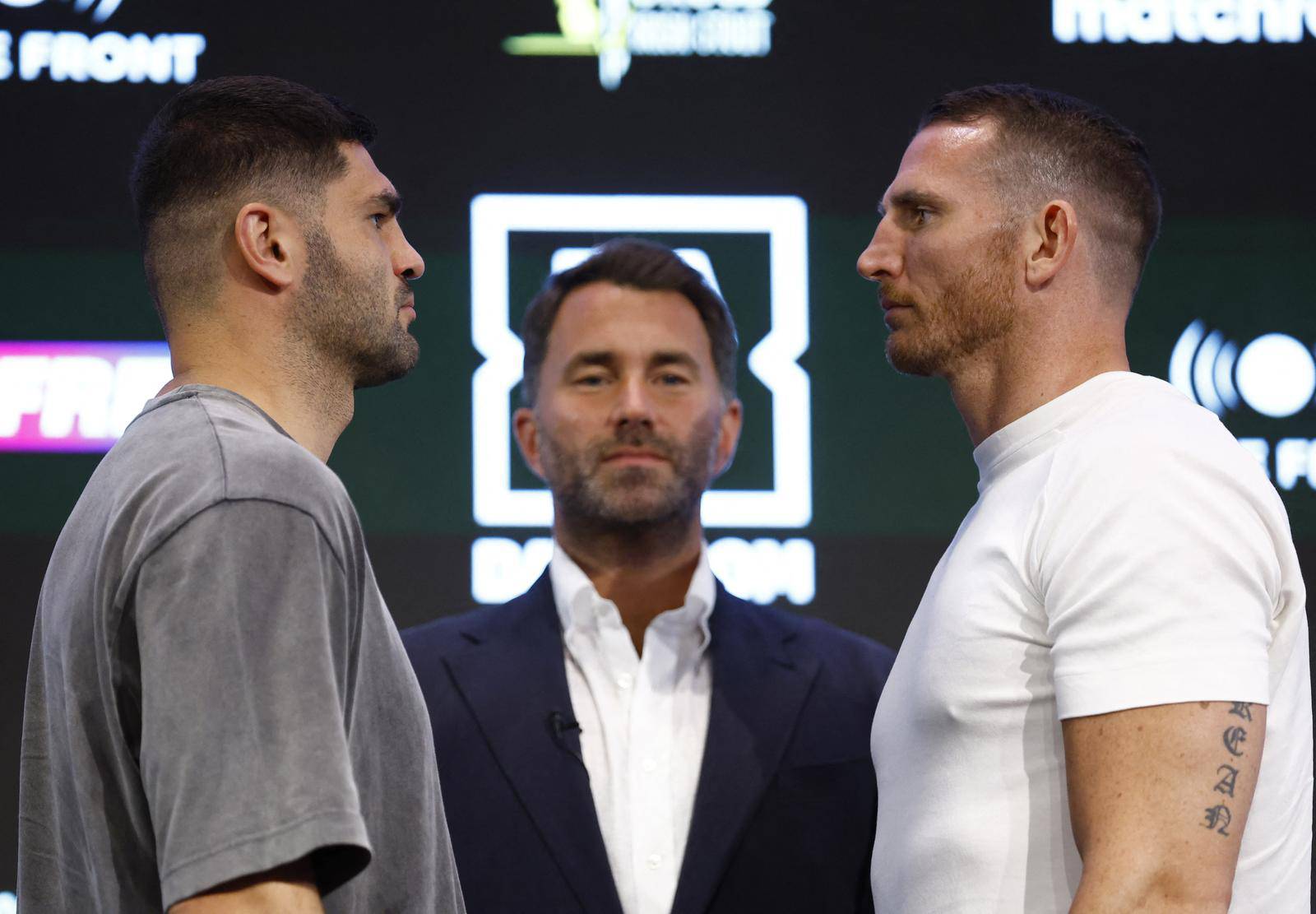 Anthony Joshua and Robert Helenius Press Conference