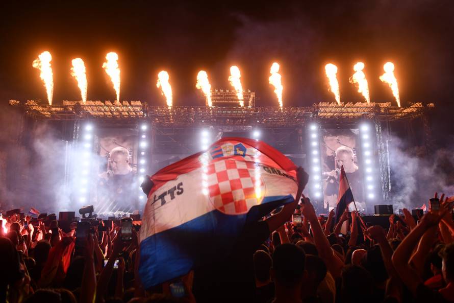 Veliki koncert Marka Perkovića Thompsona u Sinju