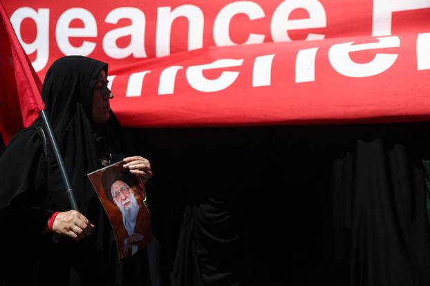 Funeral procession and burial of Iran's late Supreme Leader Ayatollah Ali Khamenei in Mashhad
