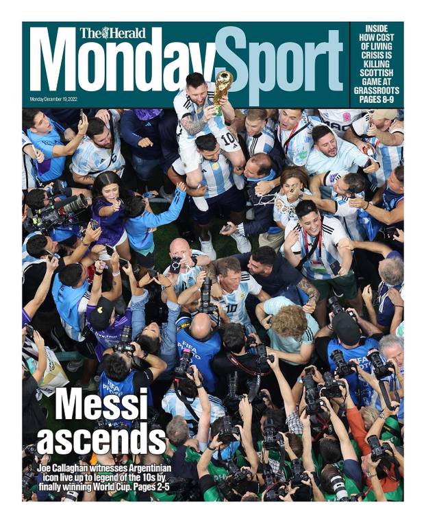 Pogledajte svjetske naslovnice: Nebeski Messi, najbolji ikada