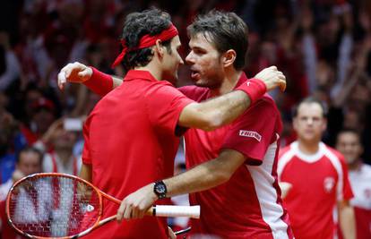 Par Federer i Wawrinka donio drugi bod Švicarcima u finalu