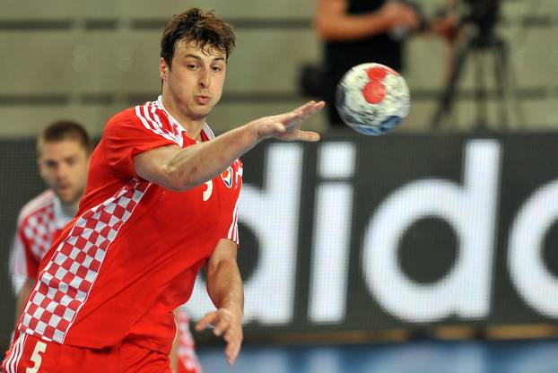 Varaždin: Kvalifikacijski turnir za Olimpijske igre 2012., Hrvatska - Island