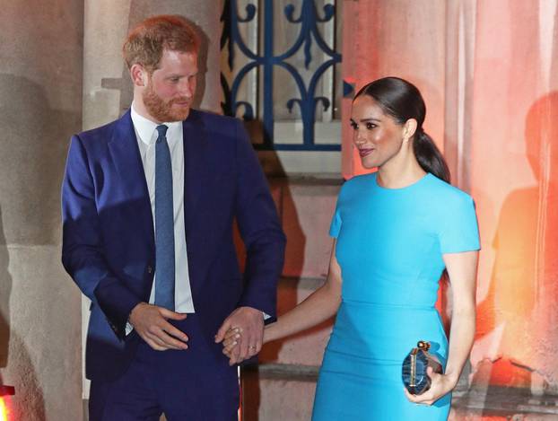 The Duke and Duchess of Sussex attend the Endeavour Fund Awards.