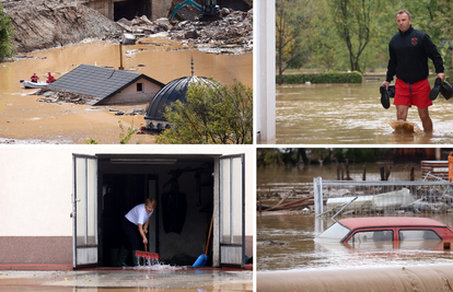 Spasioci i dalje traže nestale u BiH nakon strašne poplave; Jaka bujica pogodila i Podgoru