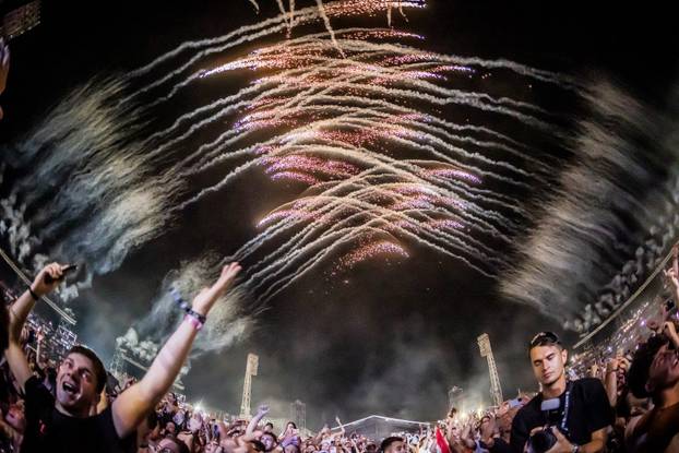 Split - Treca Vecer Ultra Festivala. DJ  Martin Garrix