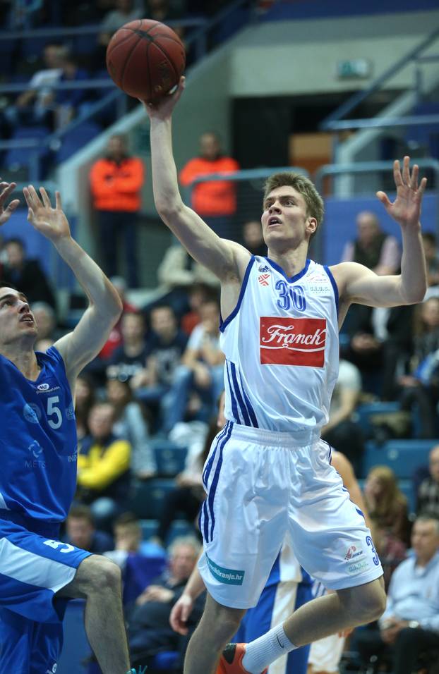 Zagreb: A-1 liga za prvaka Hrvatske, 13. kolo, KK Cibona - KK Kvarner 2010