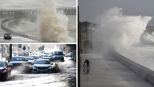 Oluja Ciara snažno udarila na zapad Europe, promet u kaosu