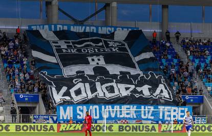 Kohorta oštro protiv uprave NK Osijeka: 'Nemojmo dopustiti da nas tamo neki vlado podijeli...'