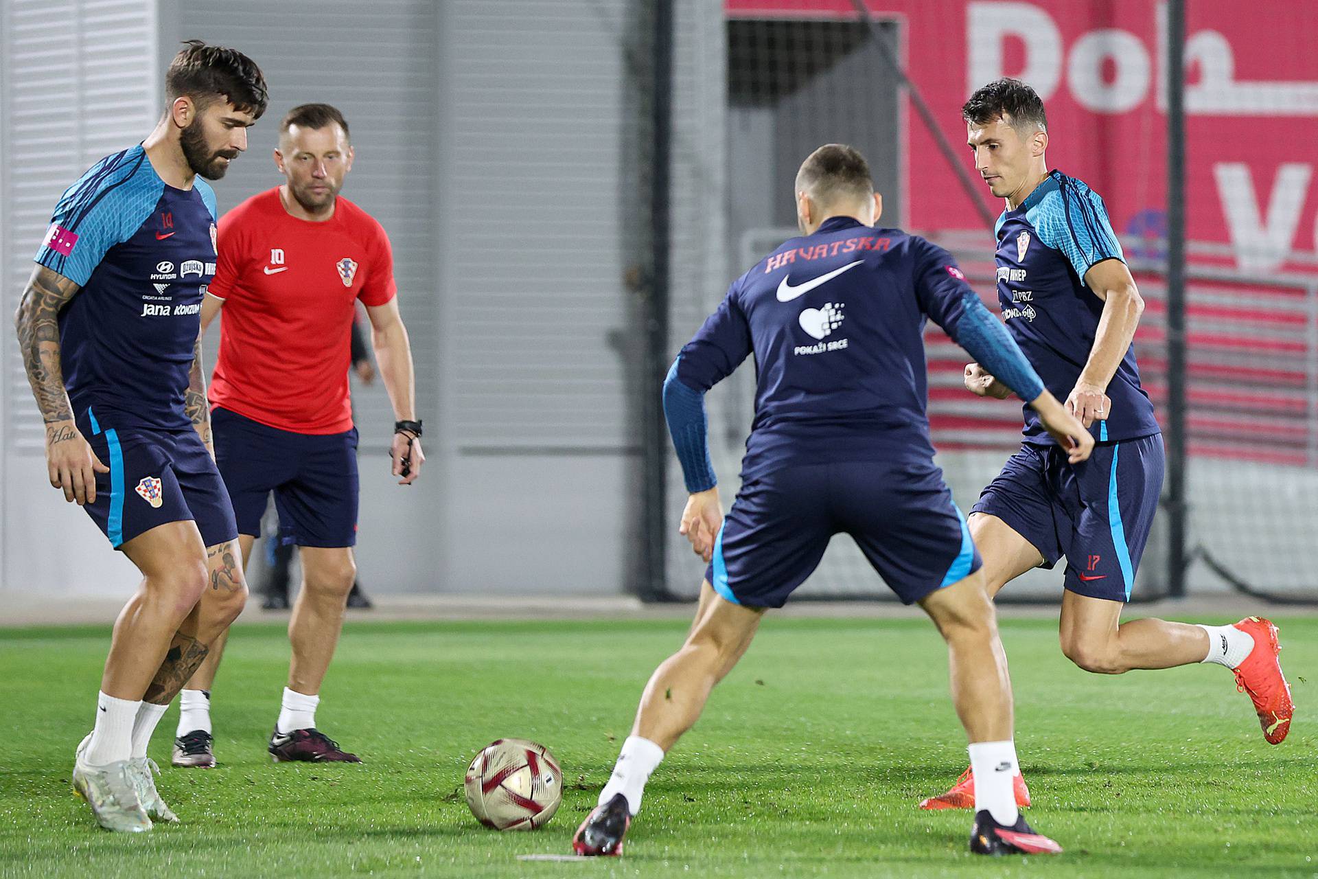 KATAR 2022 -  Hrvatska nogometna reprezentacija odradila trening