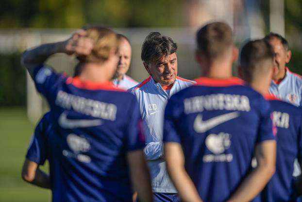 Zagreb: Trening hrvatske nogometne reprezentacije