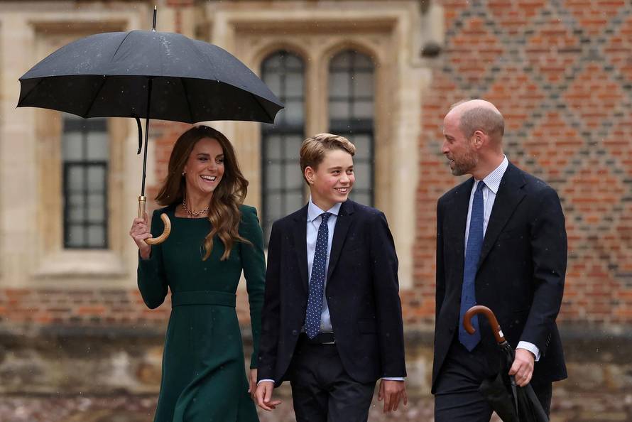 Prince George’s first day at Eton College