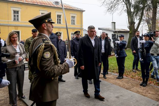Gospić: Predsjednik Milanović na obilježavanju 32. obljetnice ustrojavanja 9. gardijske brigade Vukovi