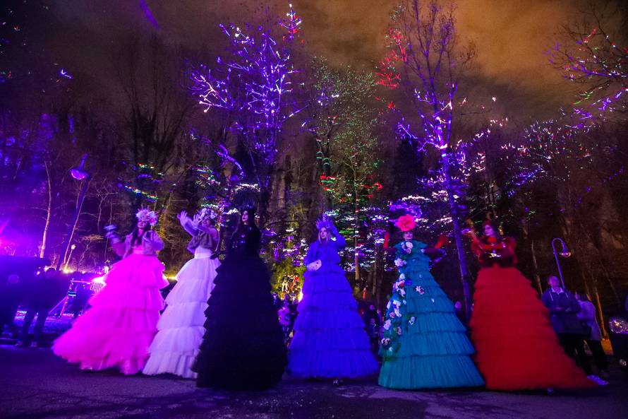 Zagreb: Otvorenje 5. Festivala svjetla na Ljetnoj pozornici Tuškanac