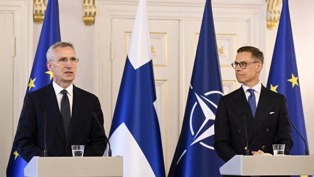 NATO Secretary General Jens Stoltenberg in Finland