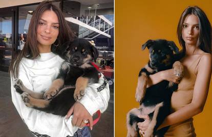 Emily Ratajkowski se obukla i pozirala s psićem Colombom