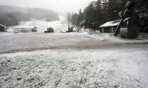 FOTO Snijeg zabijelio Platak! 'Zima je pokucala na vrata...'