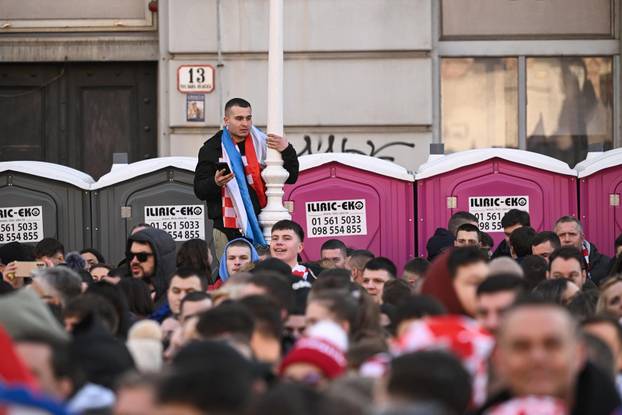 Zagreb: Svečani doček rukometaša nakon osvojenog srebra na Svjetskom prvenstvu