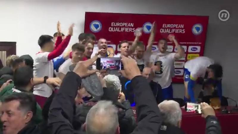 VIDEO Izbornik BiH pokušao je održati presicu. Nastao je šou