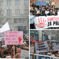 FOTO Studentima stigla podrška i od umirovljenika: 'Penzioneri stoje uz vas, korupcija ubija!