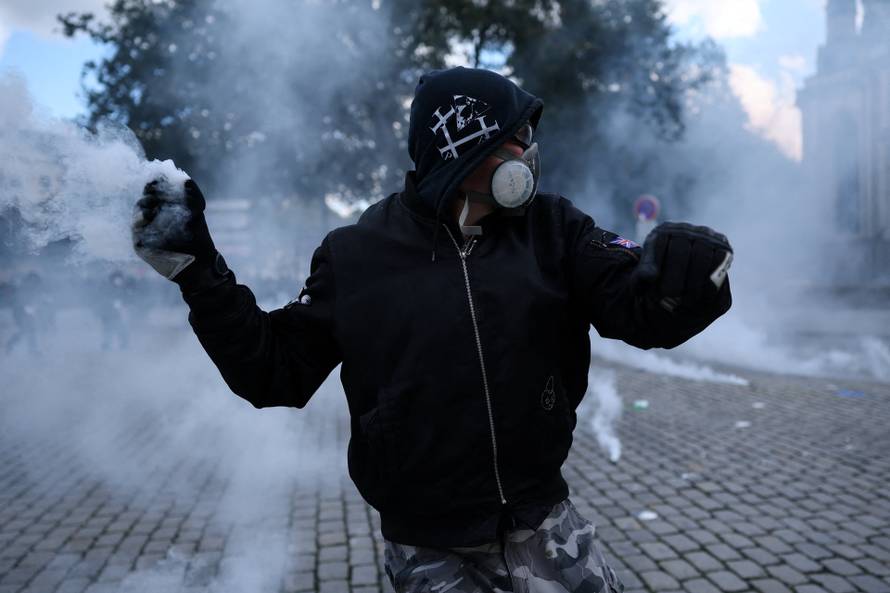 Nationwide protests in France against the cost of living