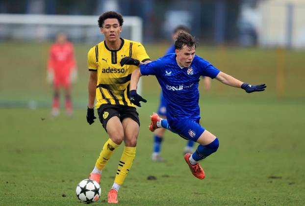 Zagreb: Utakmica mladih U19 GNK Dinamo - Borussia Dortmund