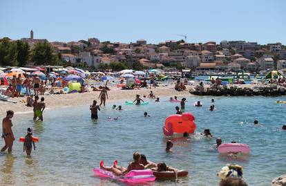 Čiovo: Plaže u Okrugu Gornjem su u podne prepune kupača