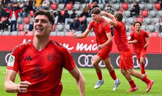 VIDEO Bayern ga je kupio za 2,8 mil. € iz Osijeka. Hrvatski klinac zabio fantastičan gol škaricama