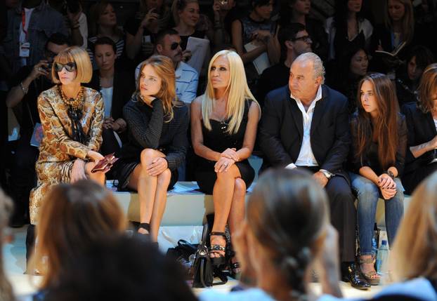 London Fashion Week - Christopher Kane Front Row