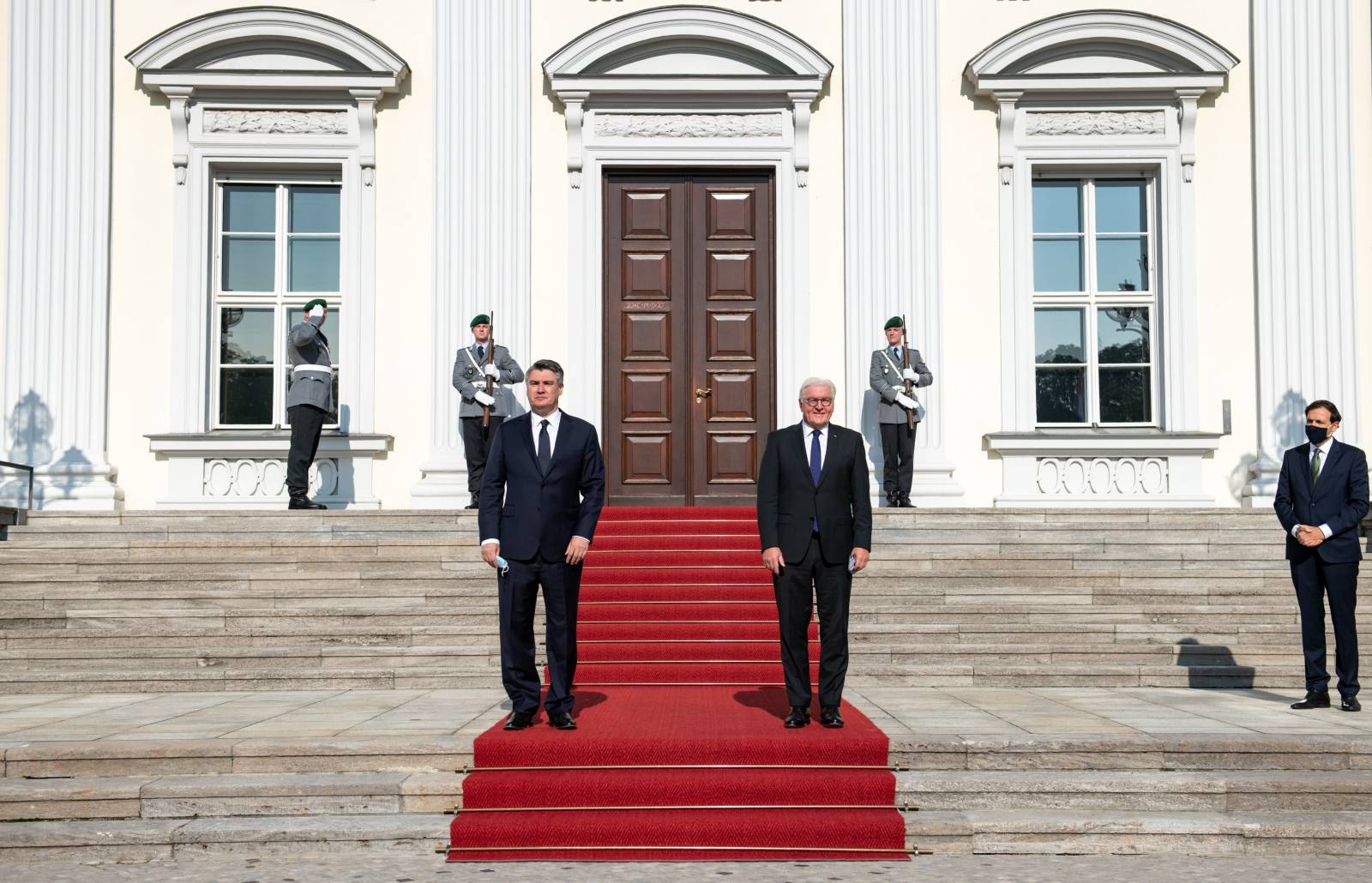 Federal President receives Croatian President