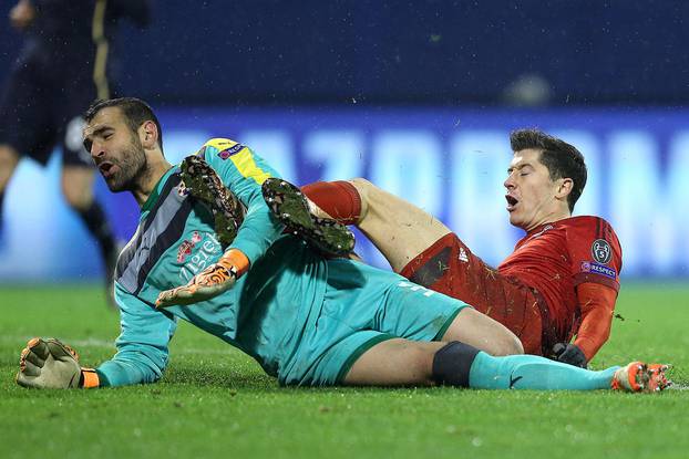 Zagreb: UEFA Liga prvaka, skupina F, 6. kolo, GNK Dinamo - Bayern Muenchen