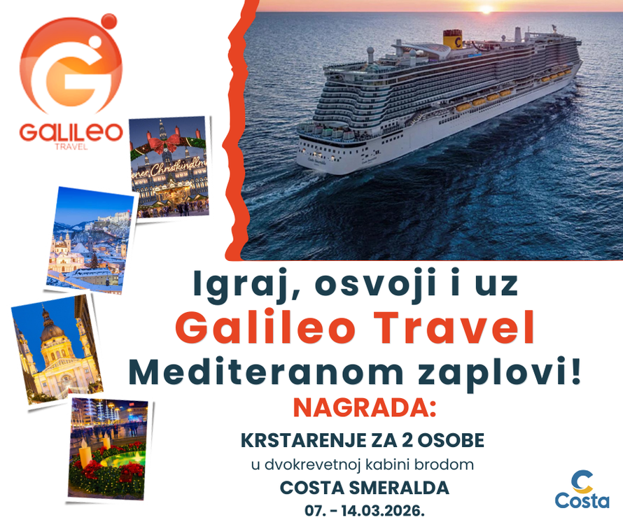 Galileo Travel Varaždin – putovanje koje postaje doživljaj!